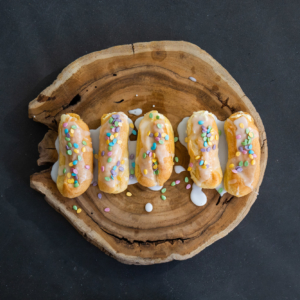 Eclairs met passievrucht