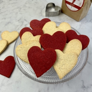 Vegan Valentijn koekjes