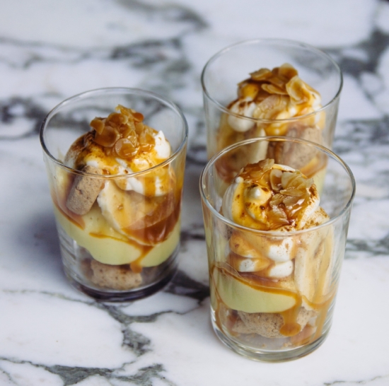 Banana Cream Parfait