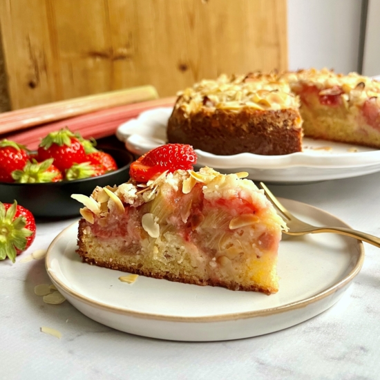 Rhubarb tart