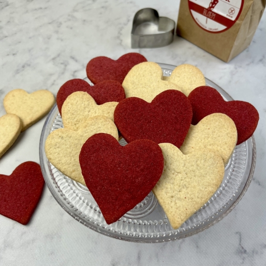 Vegan Valentine's Day Cookies